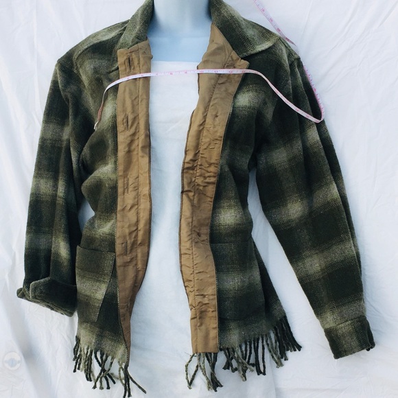 Flannel  Blaze, fringed. M. - Picture 4 of 8